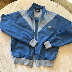 Nike Retro athletic vintage Blue Jacket /windbreaker